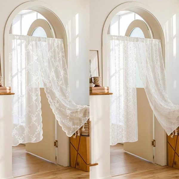 FDM, kaedah suntikan acuan Tirai Tingkap, Bahan Renda, Privasi dan Tirai Pintu, Boleh Dicuci, Tirai Jacquard, Hiasan Rumah, Batang Langsir Boleh Ditarik Curtain Soft Textiles