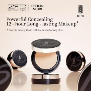 【Asli rasmi】ZFC Mei Shi Krim Asas Tanpa Jejak, Kawalan Minyak, Pelembap, Tahan Lama, Ringan, Tidak Merekah, Concealer