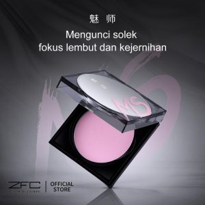 Krim tetapan solek ZFC, tetapan solekan kuat, solekan tahan lama, kalis air, kalis peluh dan kawalan minyak