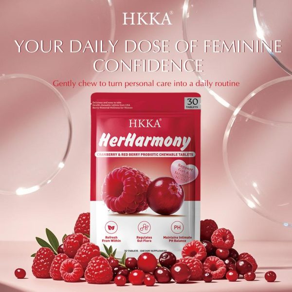 Probiotik Cranberry, HKKA, Membantu Mengimbangi pH dan Menyokong Kesihatan Intim Wanita
