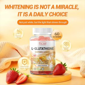 【MixSays】8-dalam-1 Skin Whitening Gummies | Glutathione, Collagen, Vit C | Memutihkan, Melembapkan, Anti-Aging