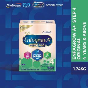 Enfagrow A+ Step 4 - 1.74kg Original - MindPro Susu Milk Formula Powder Children Food