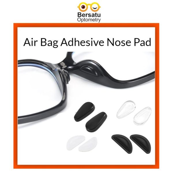 Nose Pad For Glasses Anti-slip Air Bag Adhesive Nose Pads soft Silicone glasses nose pad Eyewear Sunglasses Spek Cermin Mata