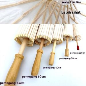 Payung Kertas, Lukisan Tangan, Kraft Kraft, Kraftangan DIY, Foto Kosong, Payung Kertas Kecil, Payung Kertas Minyak Kanak-kanak