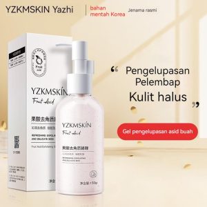 Yazhi Fruit Acid Exfoliating Gel Pembersih Dalam Pembersih Pori Keratosis Pilaris Penyingkiran Kulit Menghaluskan Scrub Muka