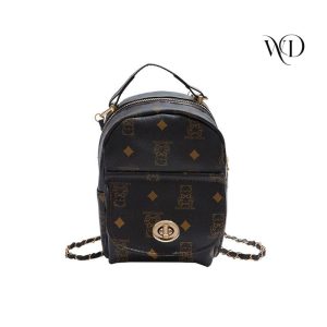 Beg galas bercetak, reka bentuk comel, Fesyen baharu, serba guna, kapasiti besar, ringan, beg tangan bergaya, beg mini, untuk wanita, beg galas fesyen, [COD] Hati Travel Cartoon Backpack Bags