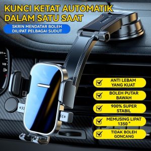 Pemegang telefon mudah alih kereta konsol tengah kereta pemegang kereta sedutan navigasi sokongan kereta pelbagai fungsi car  accessories  cars phonestand  malaysia holder  kereta