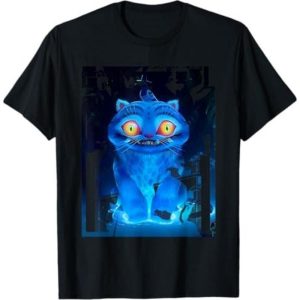 Baju-T DEMON HUNTERS, Gaya Kpop, Cetakan Kucing Derpy, Pakaian Lelaki dan Wanita, 100% Kapas, Atasan Lengan Pendek