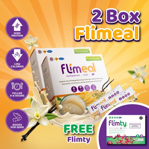 Smart Combo - Stay Full Longer, 10's Flimty + 30's Flimeal Vanilla
