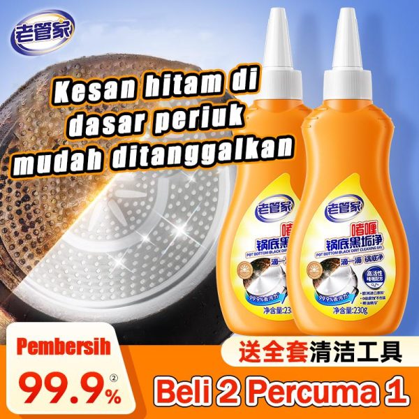 Beli 2 Percuma 1 Natruth Penyingkiran Noda Periuk Gel Ajaib Penghilang Noda Periuk Kuali Kuasa Pembersihan Tinggi Tanggalkan Kesan Hitam Karat