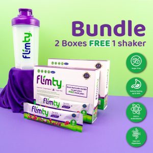 FLIMTY Grape Flavor [2 BOX  FREE 1 Shaker]