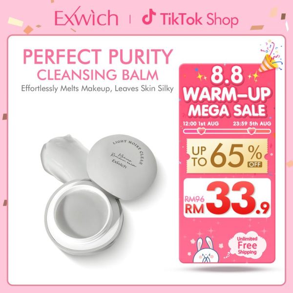 【BEST SELLER】Exwich Cleansing Balm Gentle CLEANSING BALM 10s Makeup Remover Balsem Penanggal Mekap Helps remove waterproof makeup&sunscreen