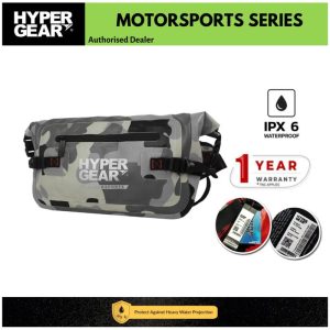 Hypergear Waist Pouch - Large V2 (Waterproof | Easy Access | Compartment | Durable | Outdoor | Motorcycle)
