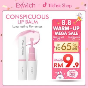 【New】 Exwich ALL LIP BALM NEW SHADES LAUNCH – CHEESE WHITE/MILKY PINK Nourishing & Plumping Lip Balm Deeply moisturizes and repairs dry rough lips Smooths lip texture for a soft elastic feel