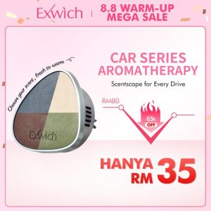 【Keluaran Terbaru】Exwich LUXE FRAGRANCE Klip Dekat Aircond Tahan Lebih 3 Bulan Tahan lama dan wangi