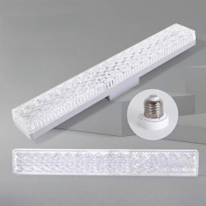 Lampu Siling Penjimatan Tenaga Jalur LED, Baharu, Lampu Kristal, Mentol E27, Lingkaran, Sesuai untuk Rumah, Ruang Tamu, Bilik Tidur, Dapur, Bilik Mandi, Balkoni